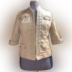 Dress Barn detailed Dress jacket.